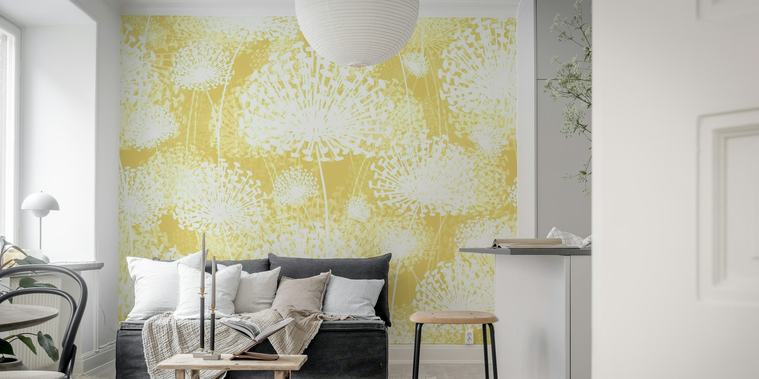 Dandelions Sand wallpaper
