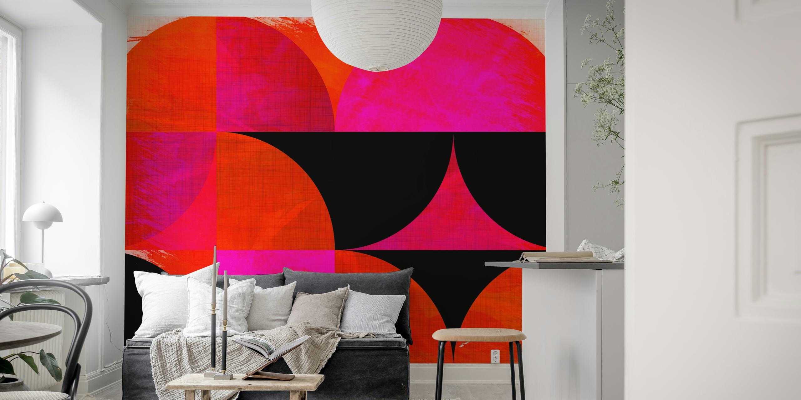 Avant Garde Bauhaus wallpaper design