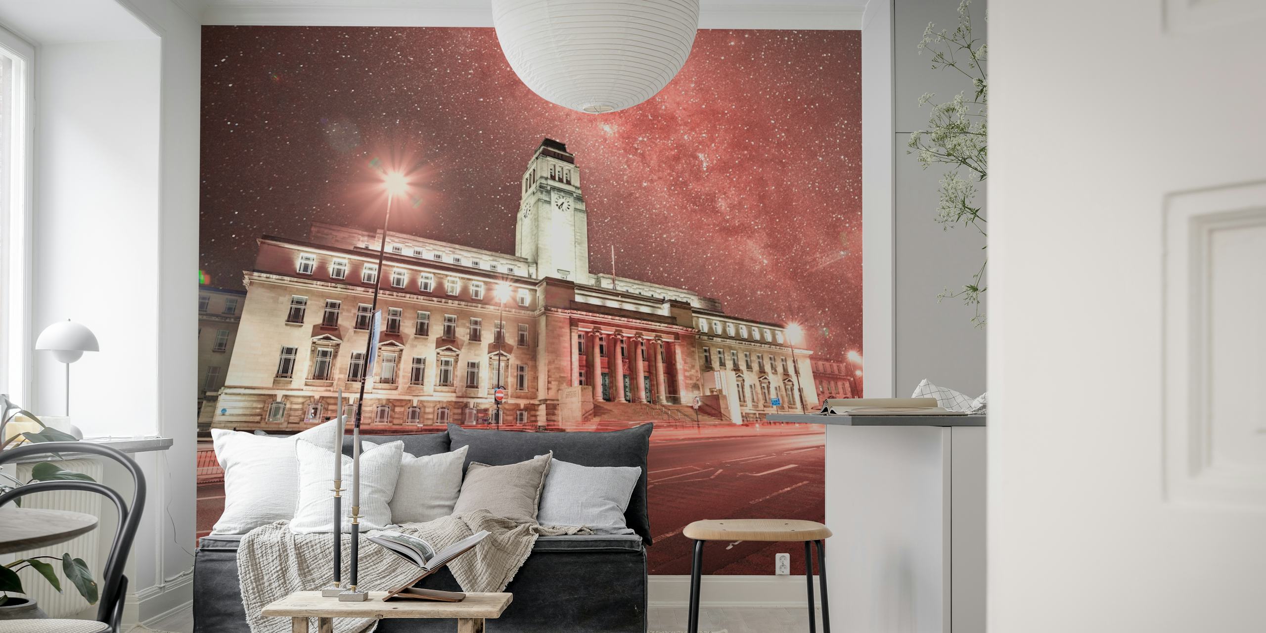 Parkinson Building behang in een stijlvolle kamer
