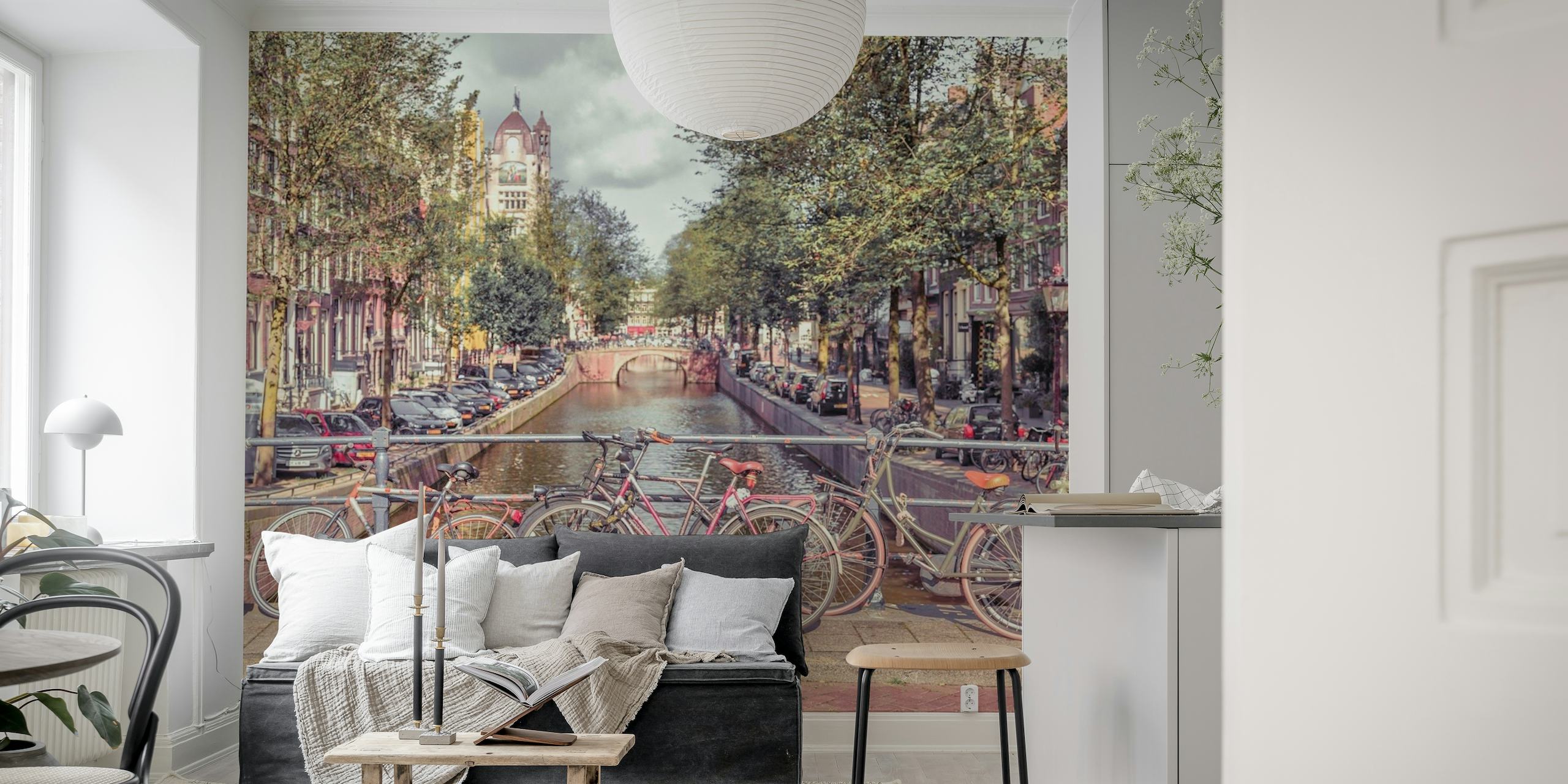Amsterdam's Urban Rhythm wallpaper