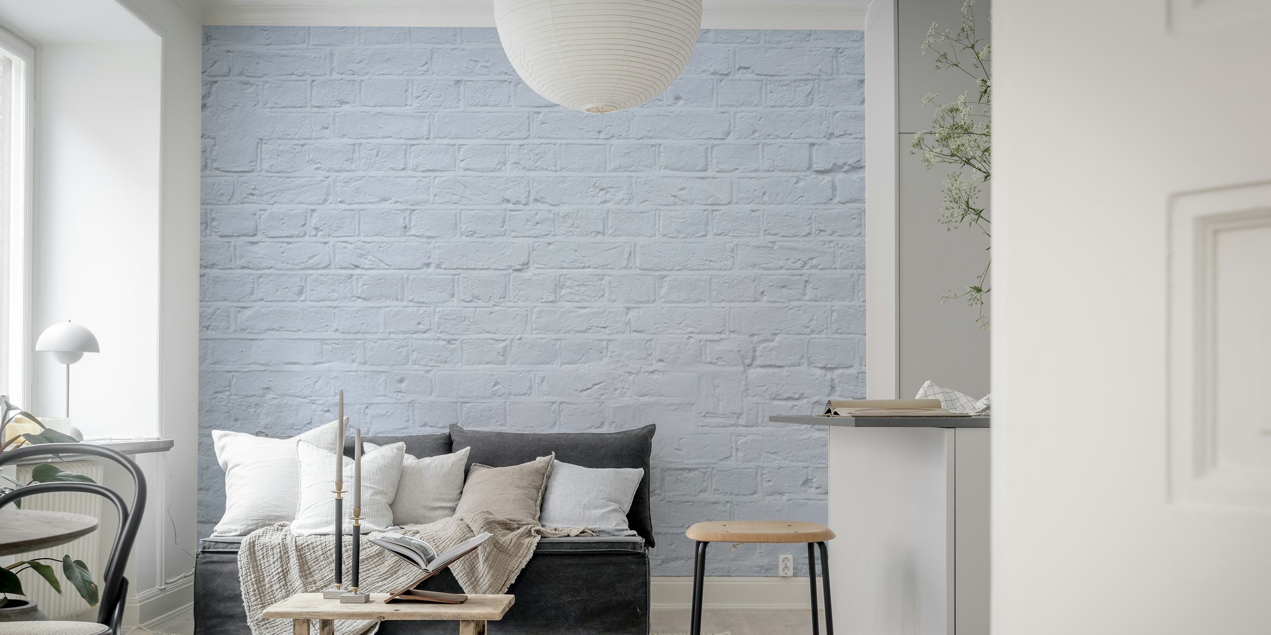 Papier peint Brick Decor dans un cadre intérieur