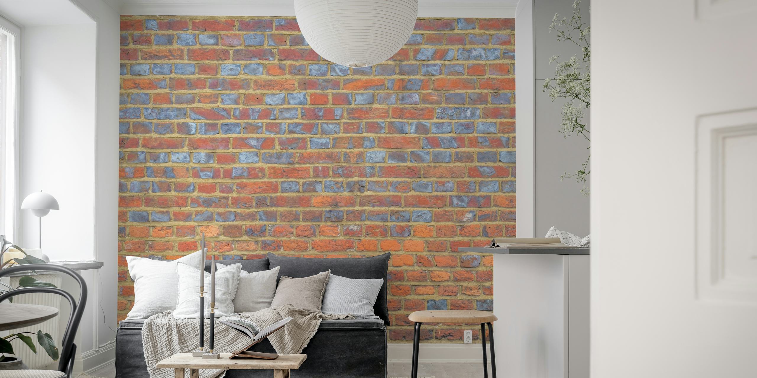 Vintage Brickwork wallpaper in a room setting
