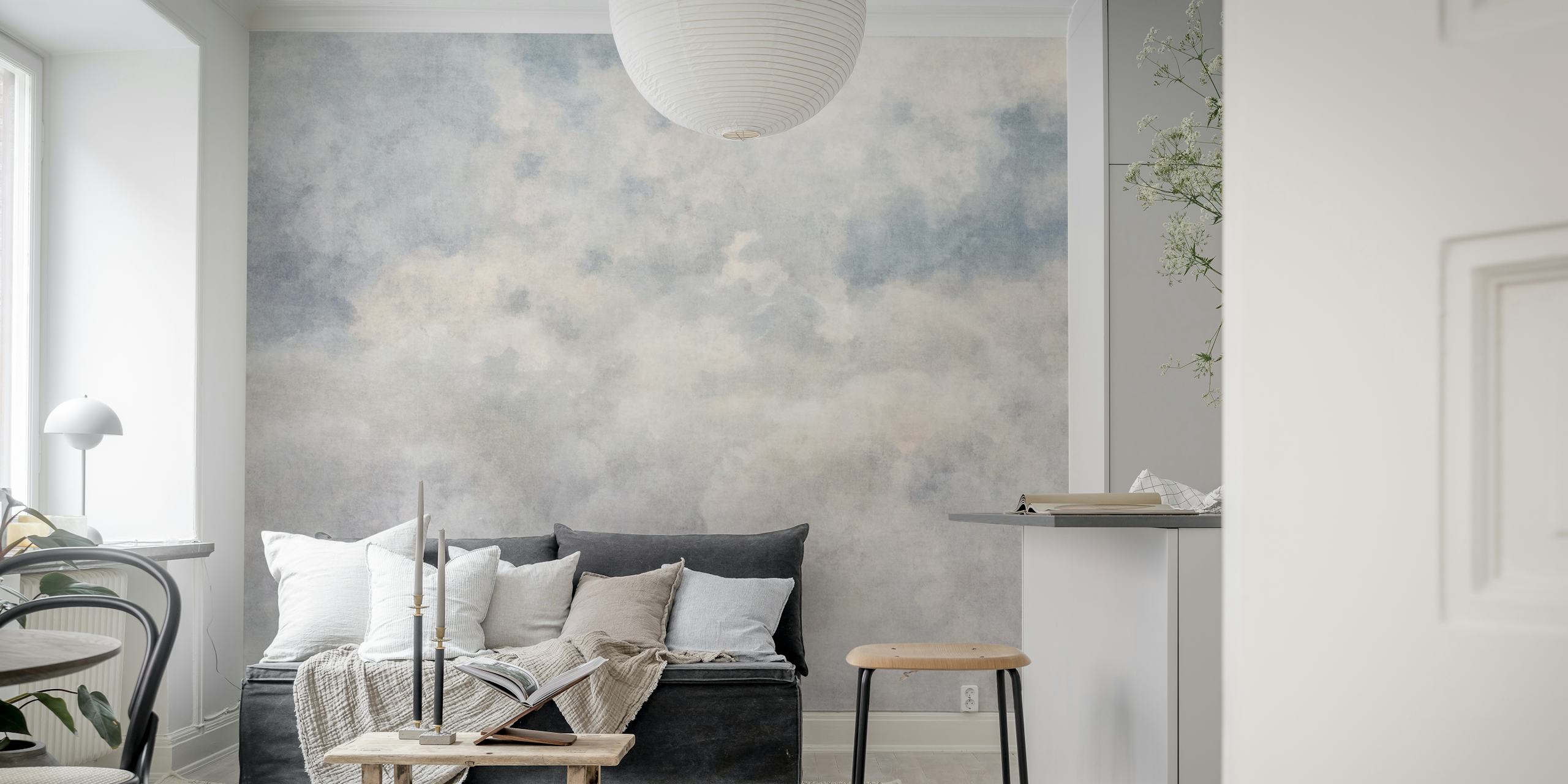 Misty Clouds Textured Decor u sobi