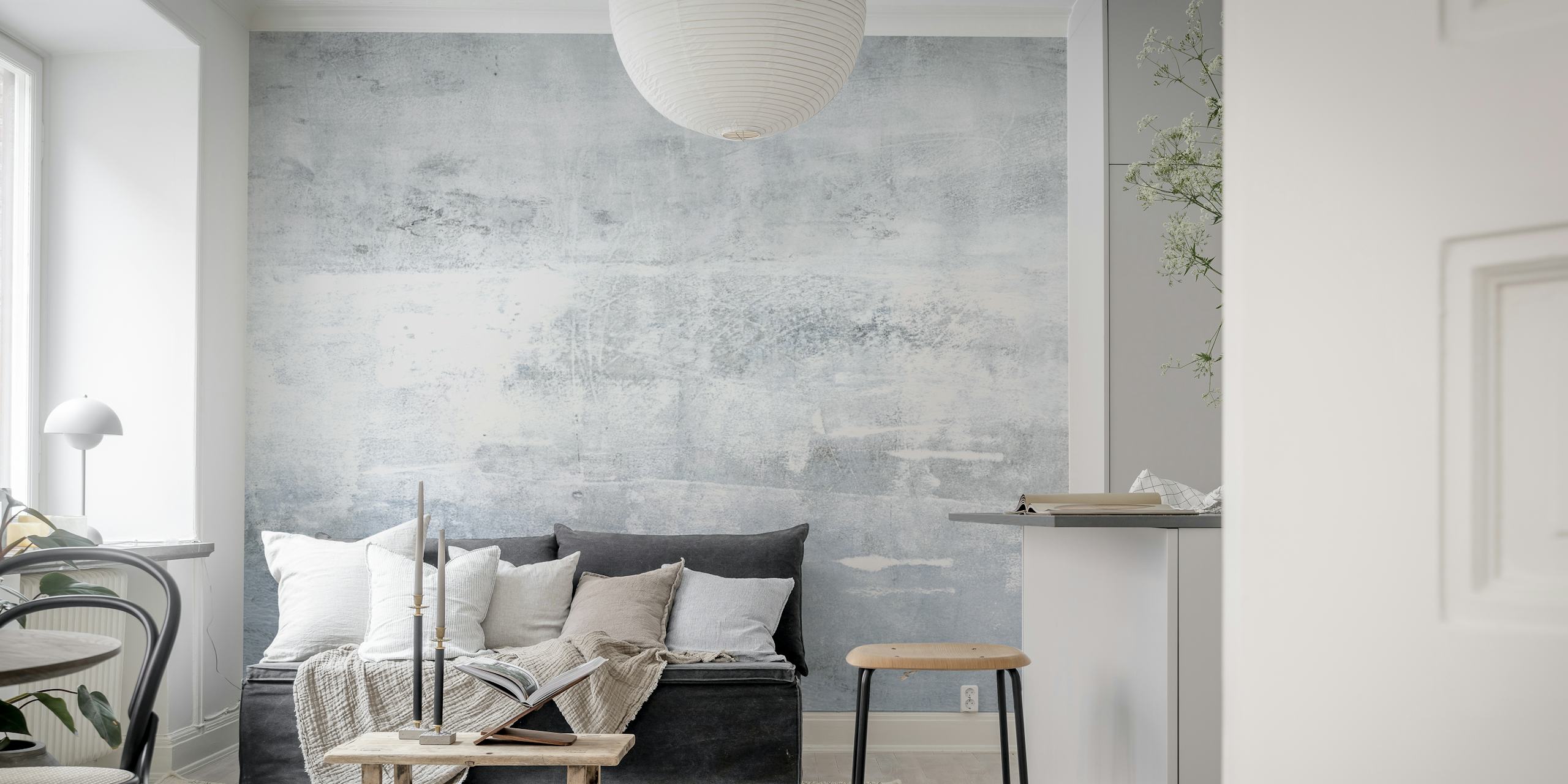 Abstract grey and white textured wallpaper