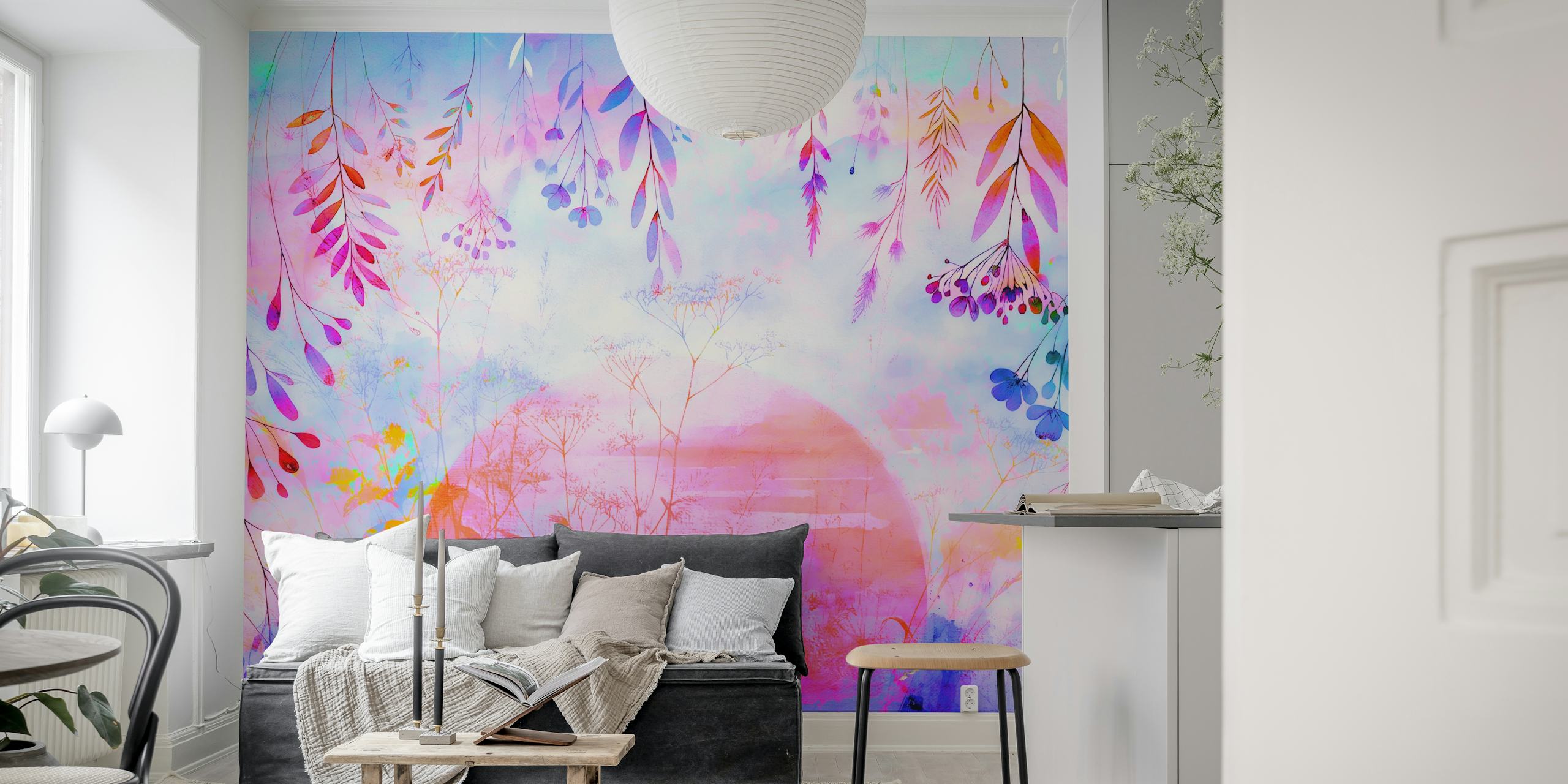 Ethereal Floral Fantasy tapeta w pokoju