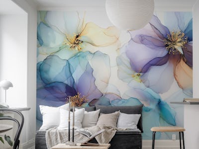 Ethereal Ink Floral Dreams