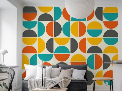 BAUHAUS PATTERN 50S COLORS