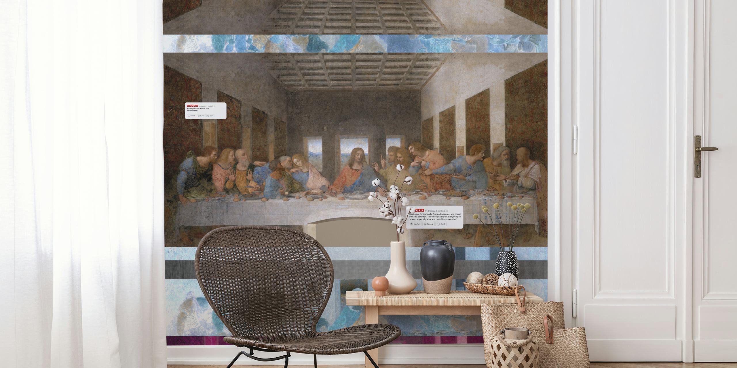 HappyWalls The Last Supper Wall Mural Kundeanmeldelse