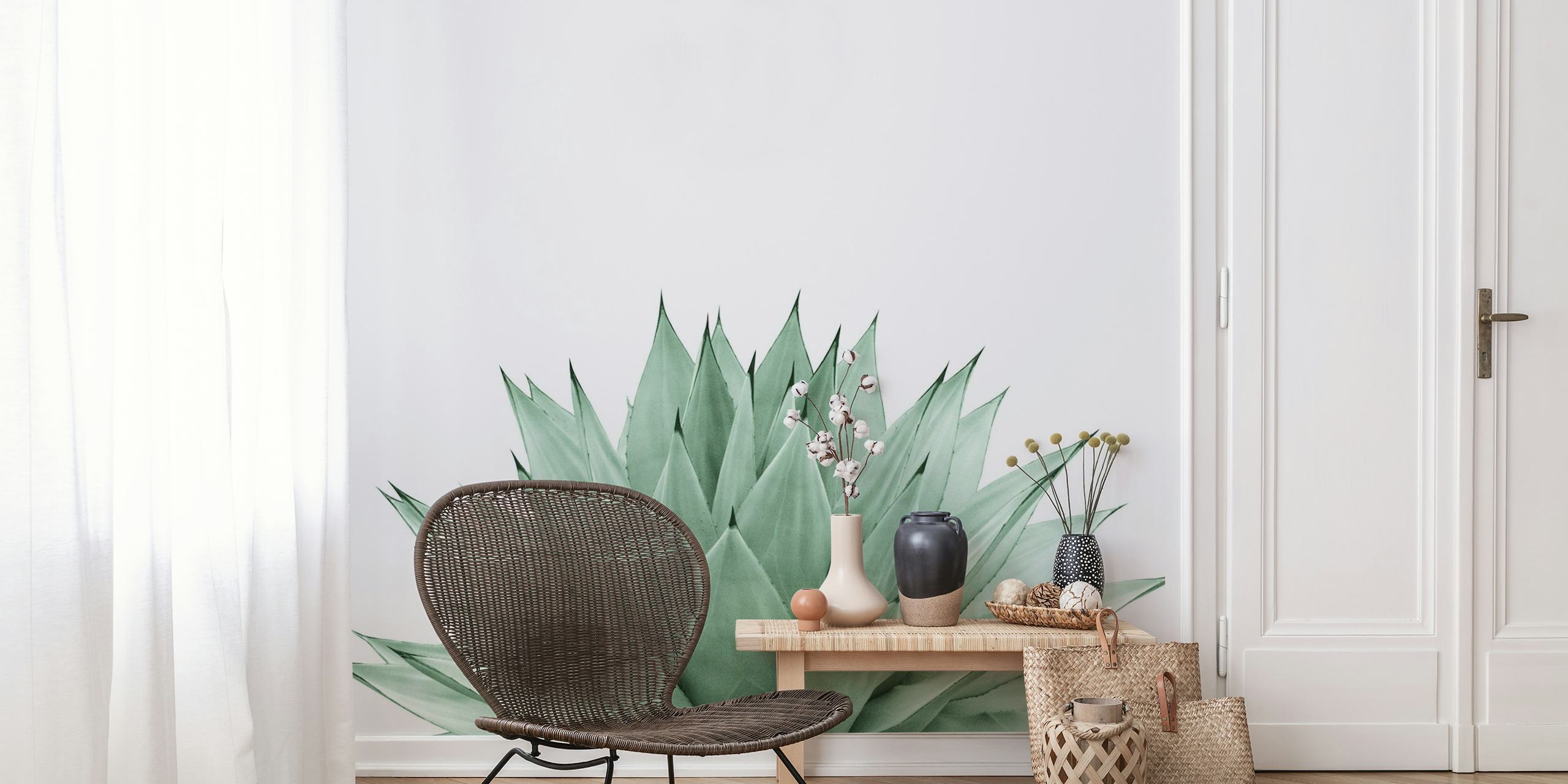Agave Green Summer Vibes 1 tapet