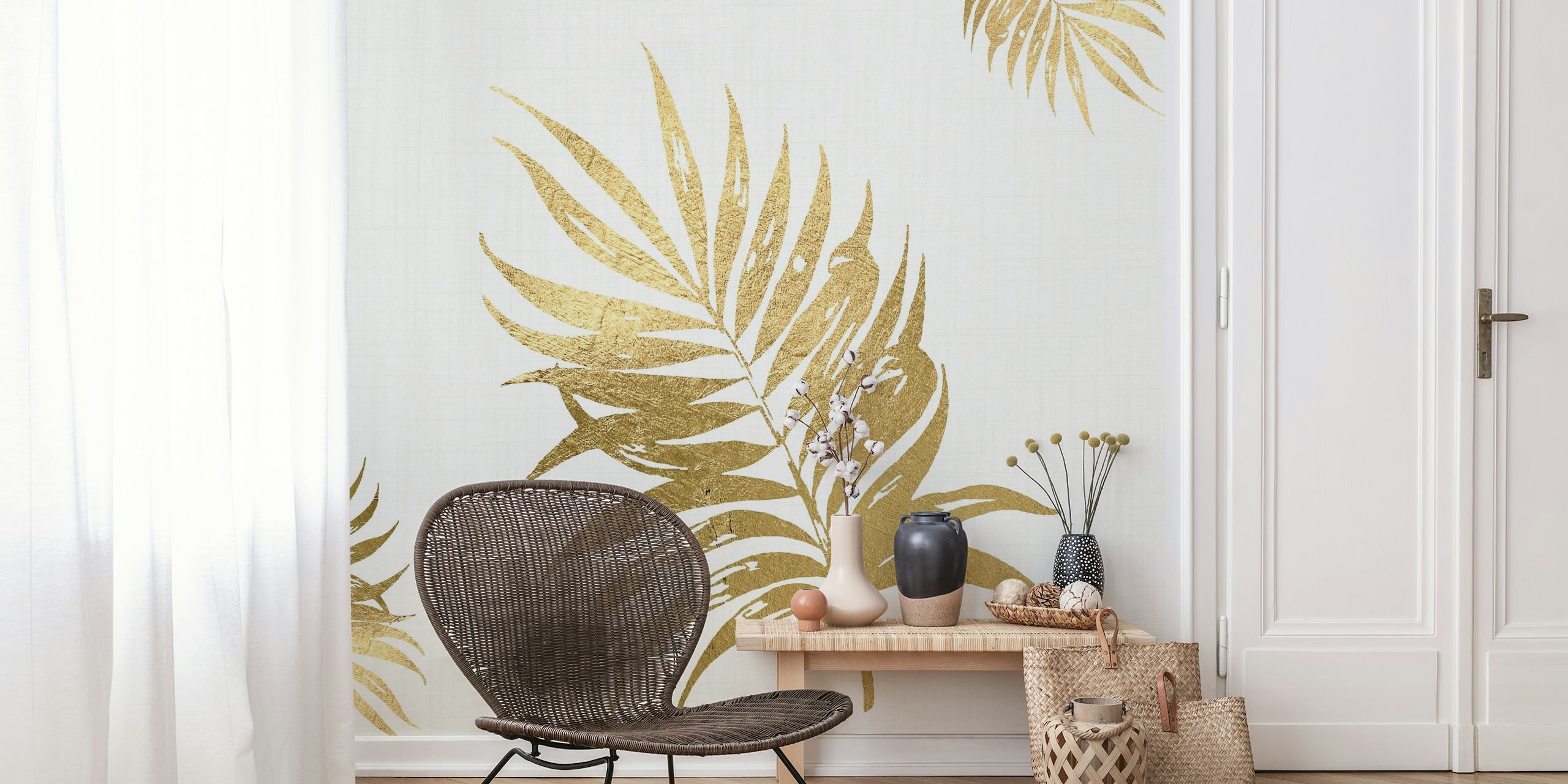 Leaf Golden tapetit