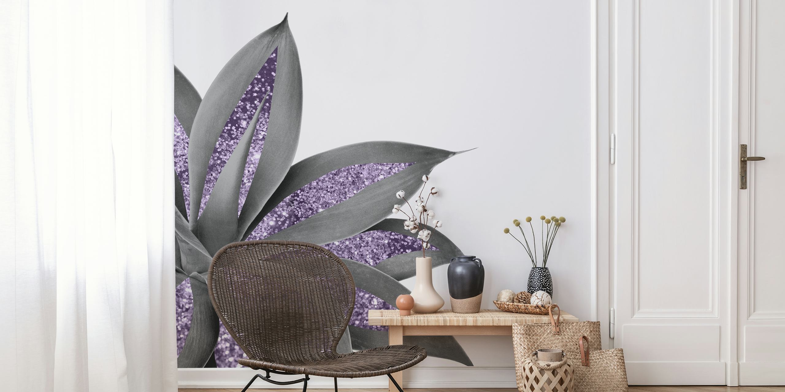 Agave Finesse Glitter Glam 11 ταπετσαρία στο δωμάτιο