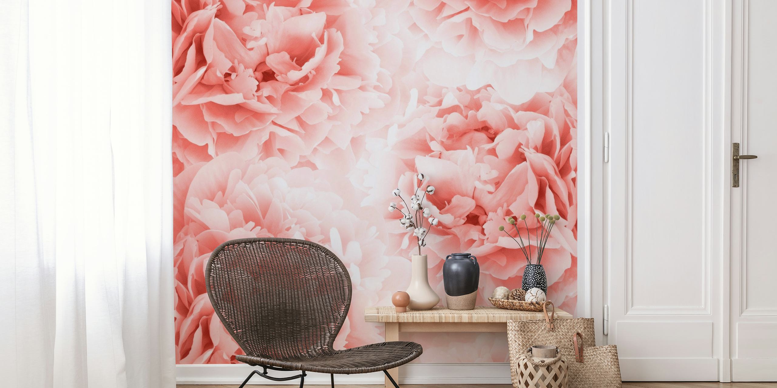 Living Coral Peonies Dream 1 tapety