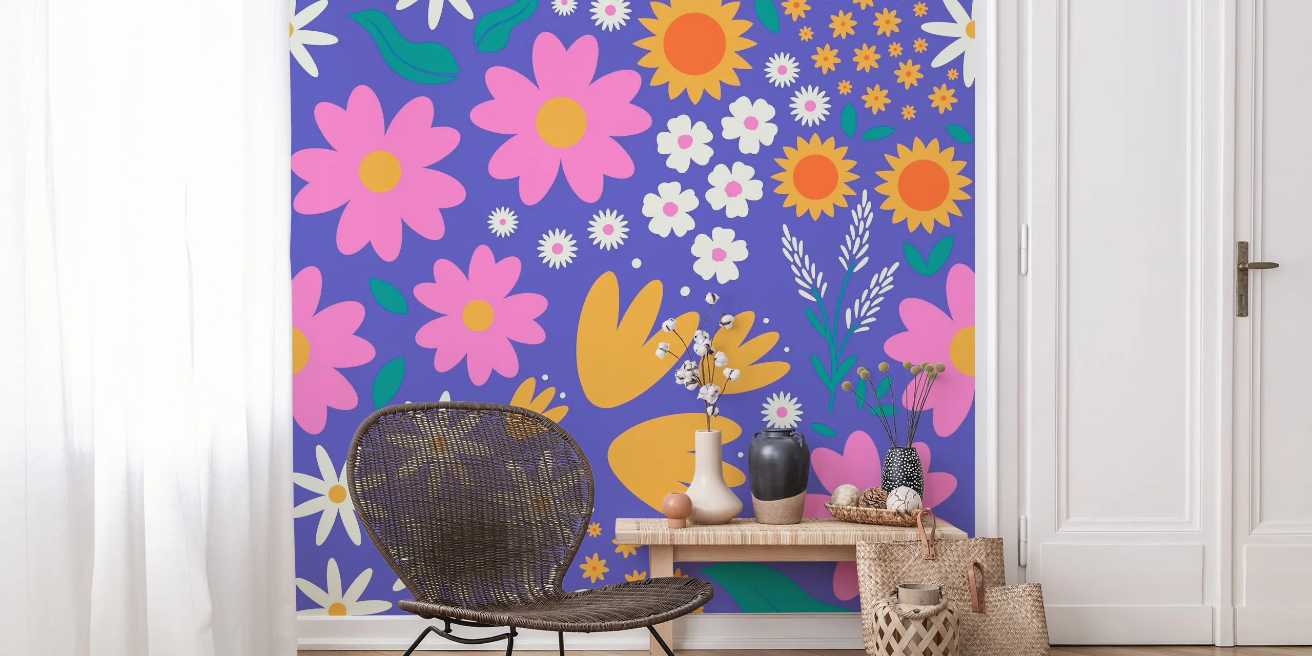 Wildflower Spring Fest Wallpaper | Happywall
