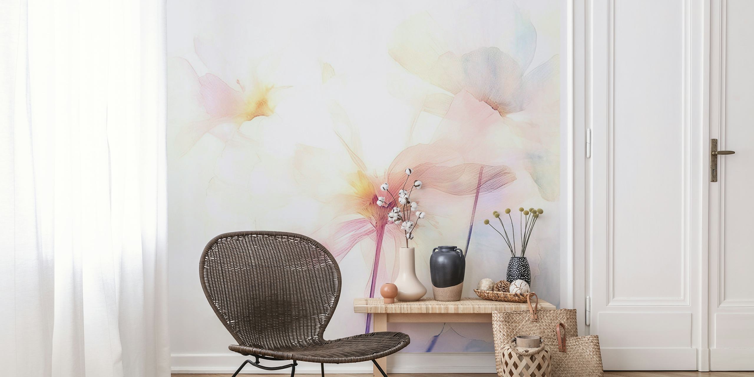 Floral Radiance wallpaper