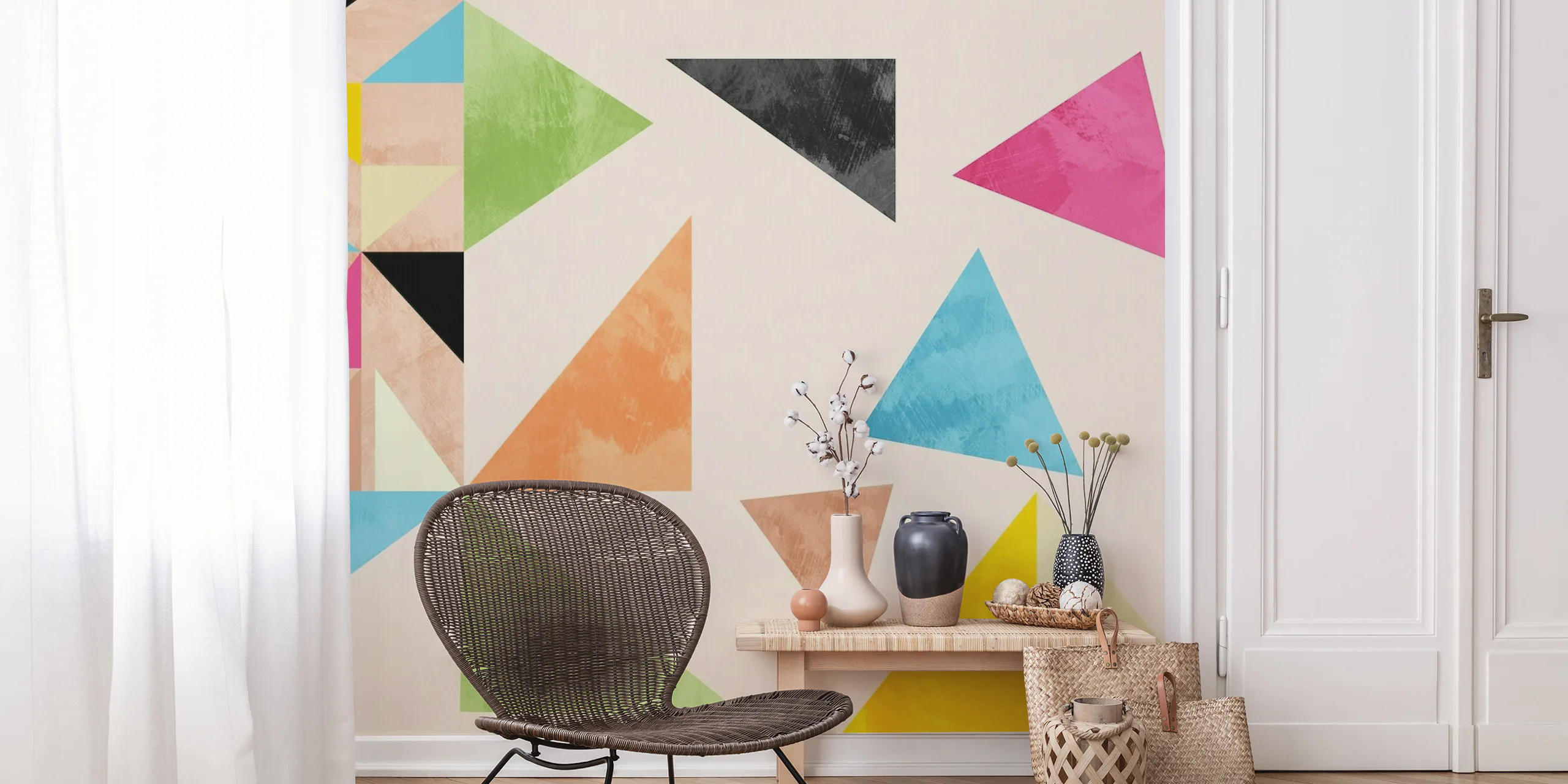Fun Geometry 1 Wallpaper - Buy Online at Happywall.com