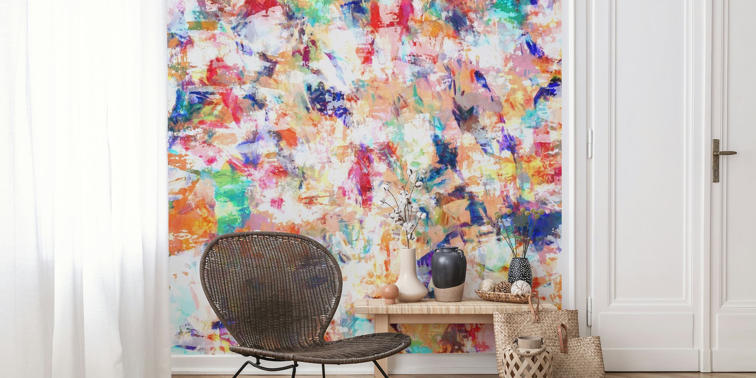 Colored Brush Strokes 7 wallpaper