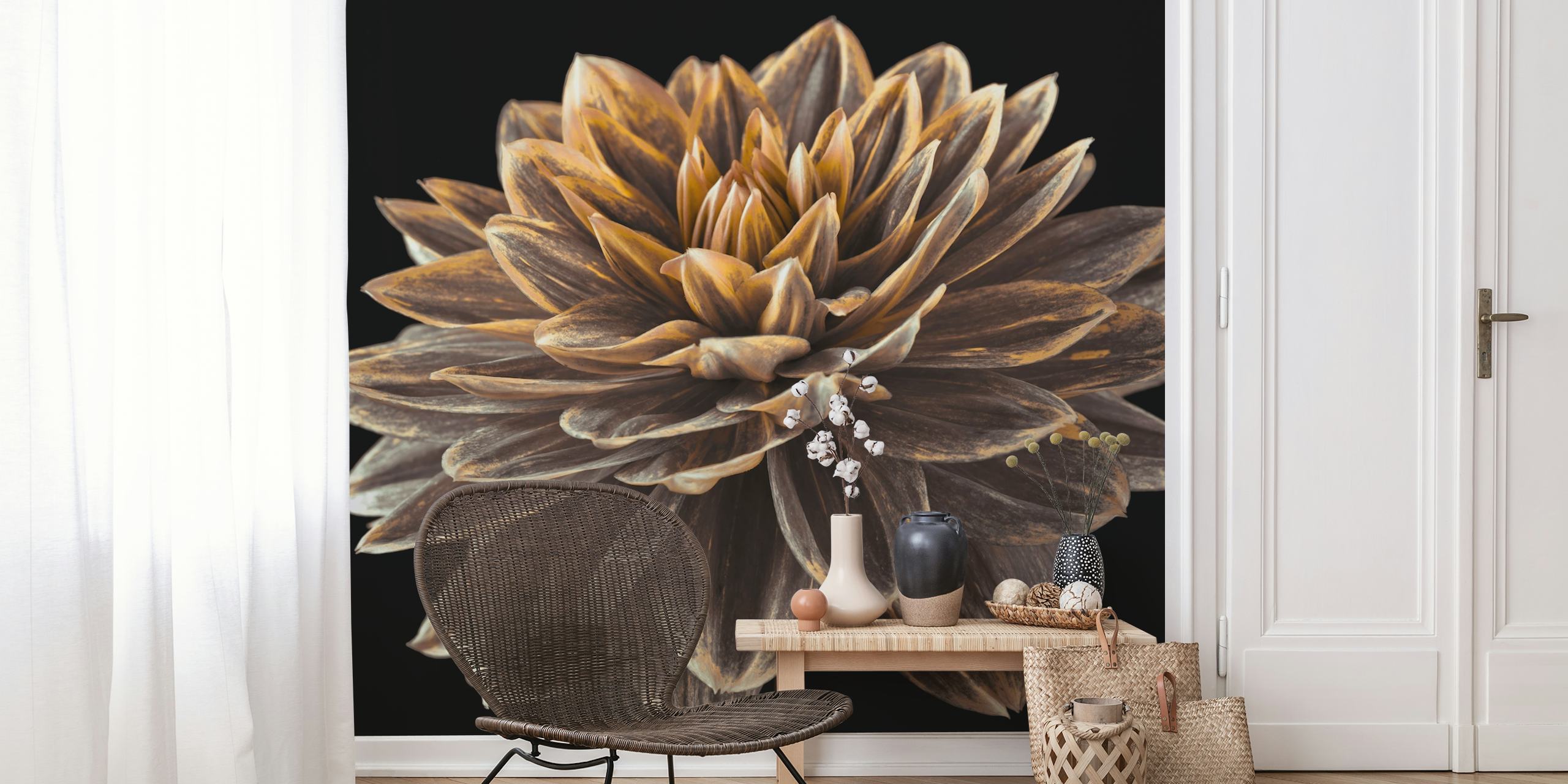Intricate Beauty design de papier peint floral