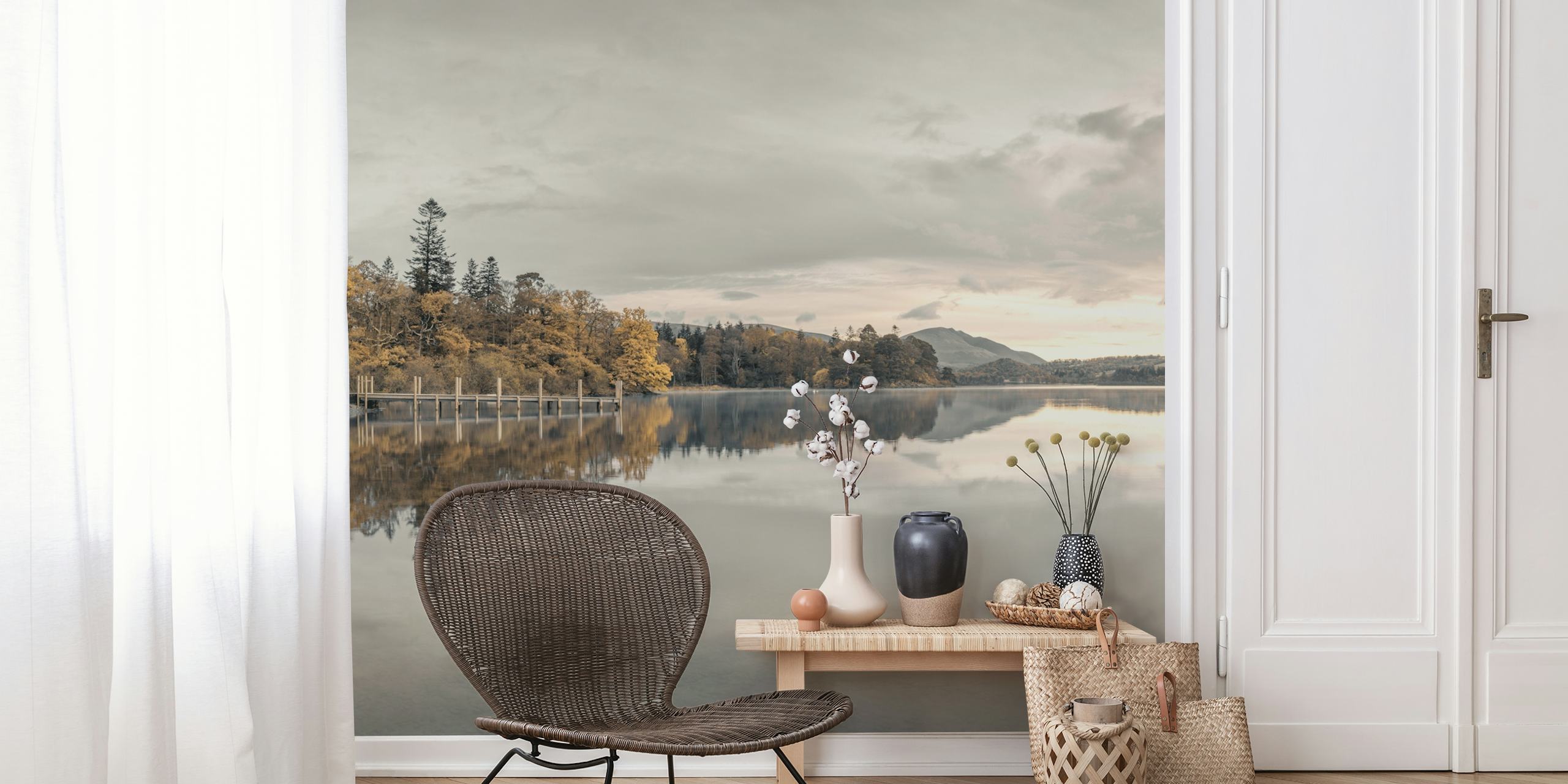 Lake District Gem wallpaper in a room