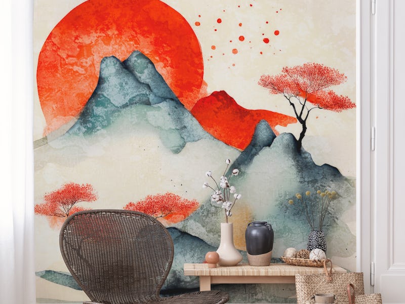 Wabi Sabi Forest Surrealism