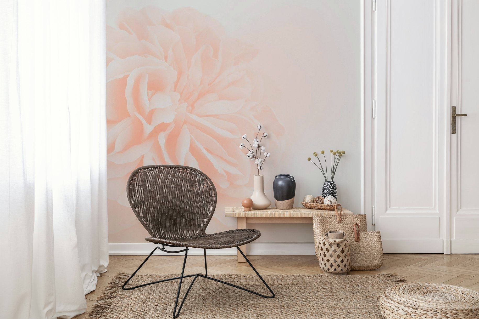 Light Peach Rose 3 wallpaper