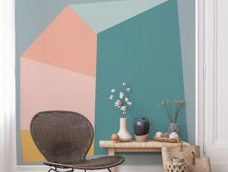 Shapes in Mint Pastels