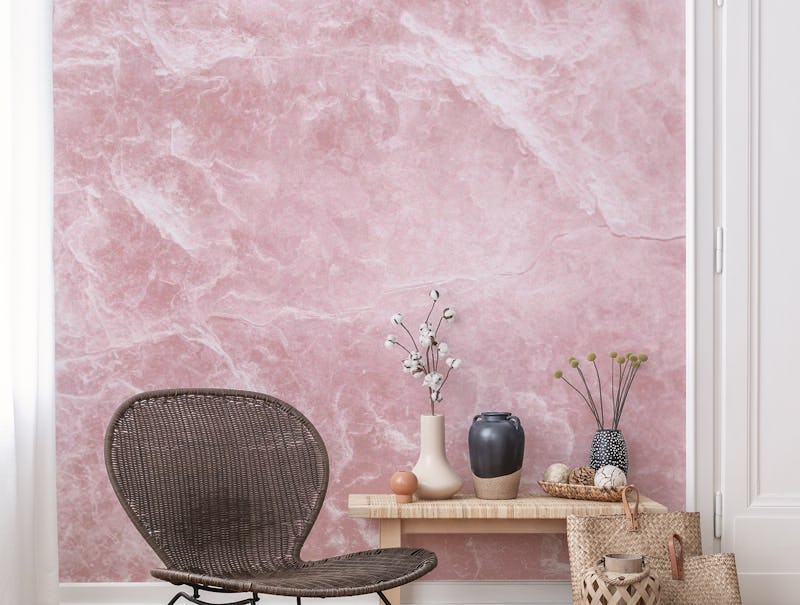 Enigmatic Blush Pink Marble 1