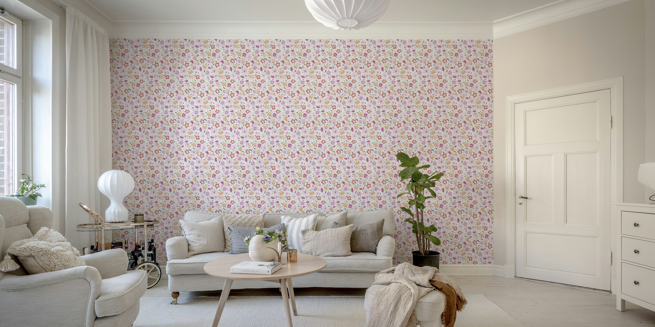 Rosy Blooms wallpaper