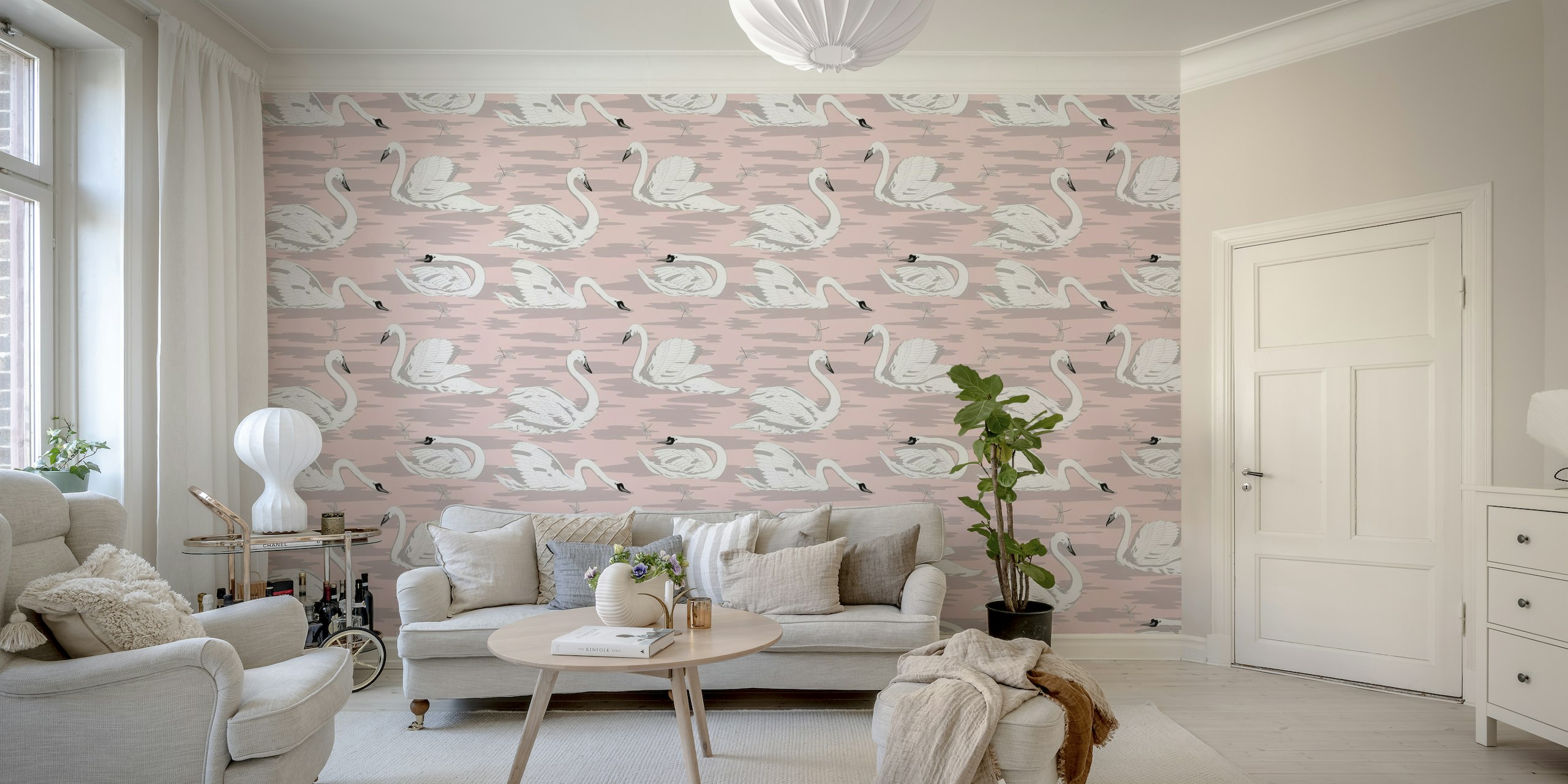 White Swans 10 wallpaper