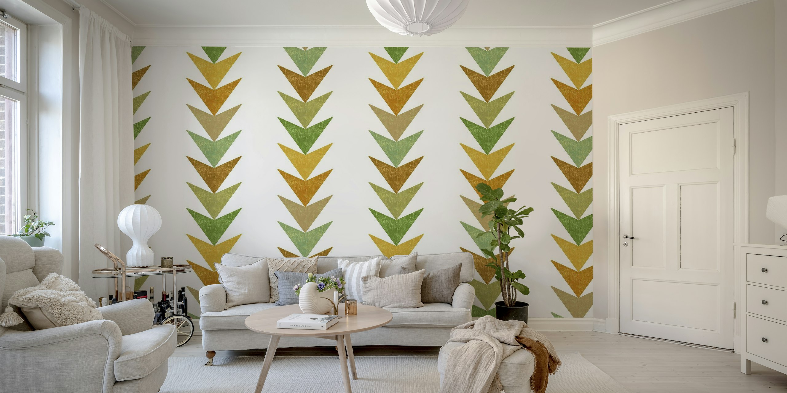 Arrows Stripes - Earth Colors wallpaper