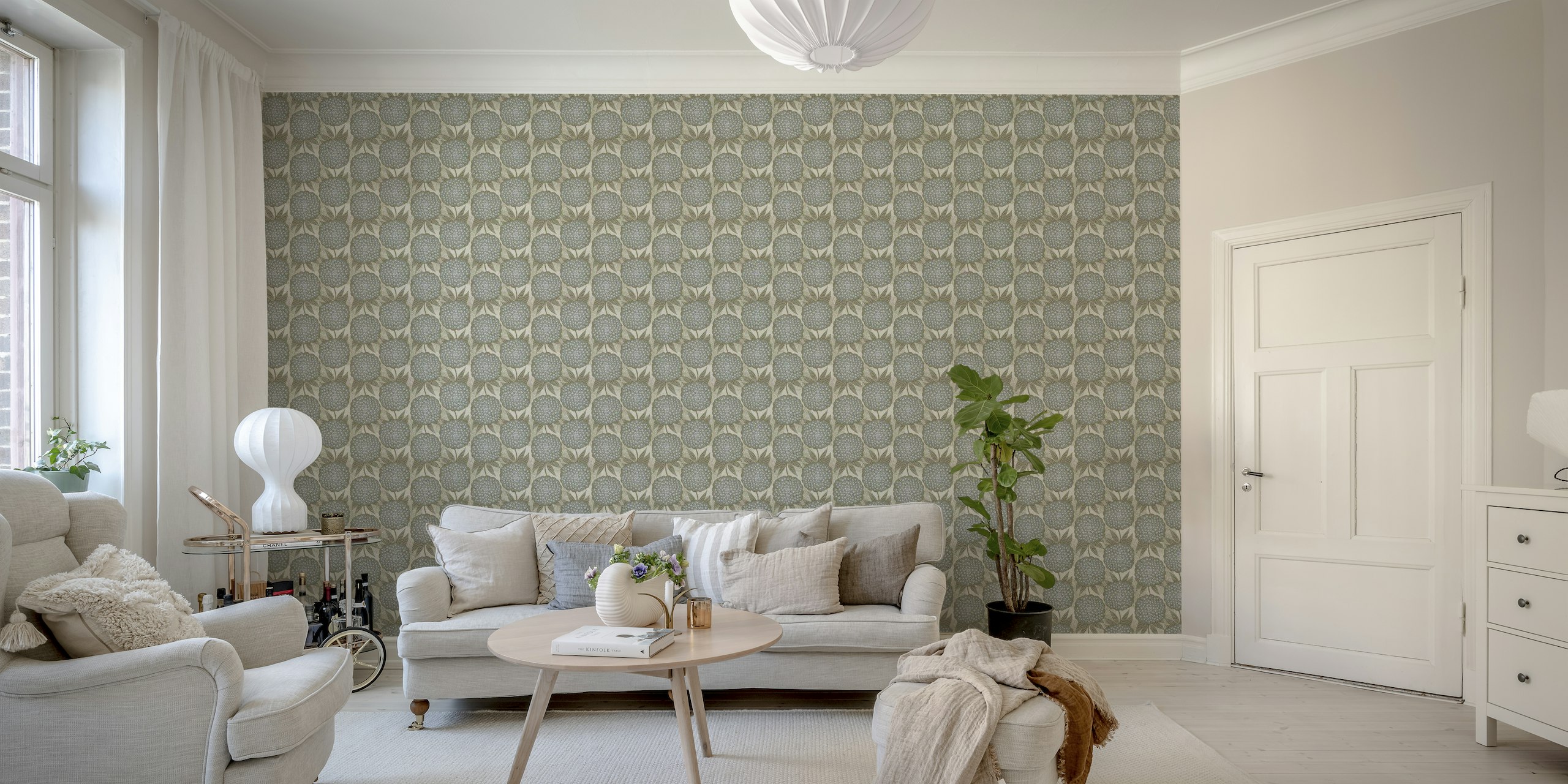 Intangible Marigold wallpaper