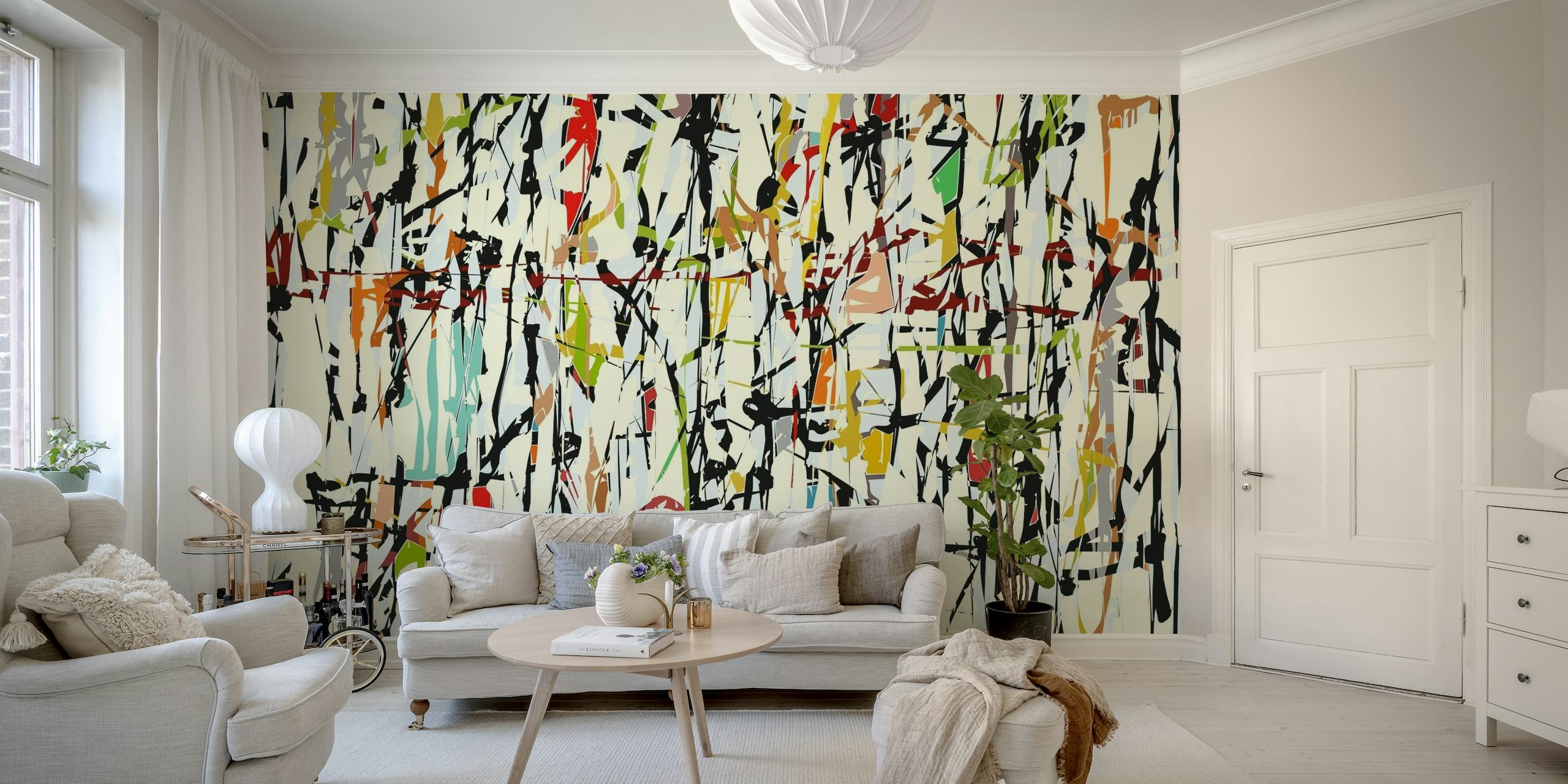 Pollock Wink 4 behang