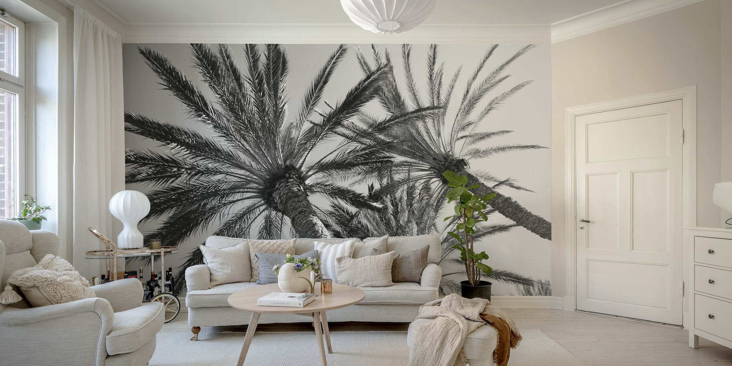 Palm Trees Bliss 2 papel de parede