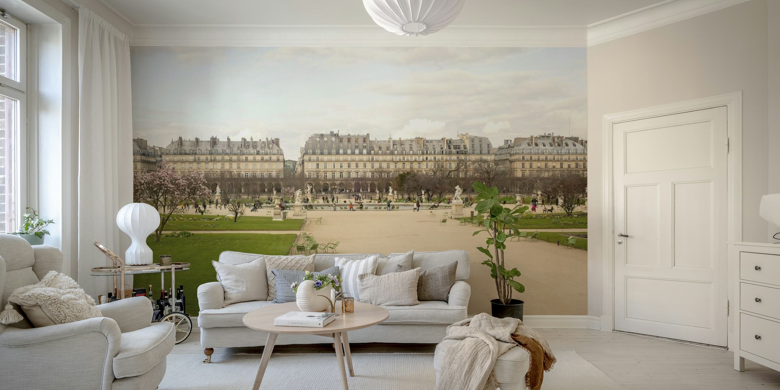 Paris Tuileries Garden tapet