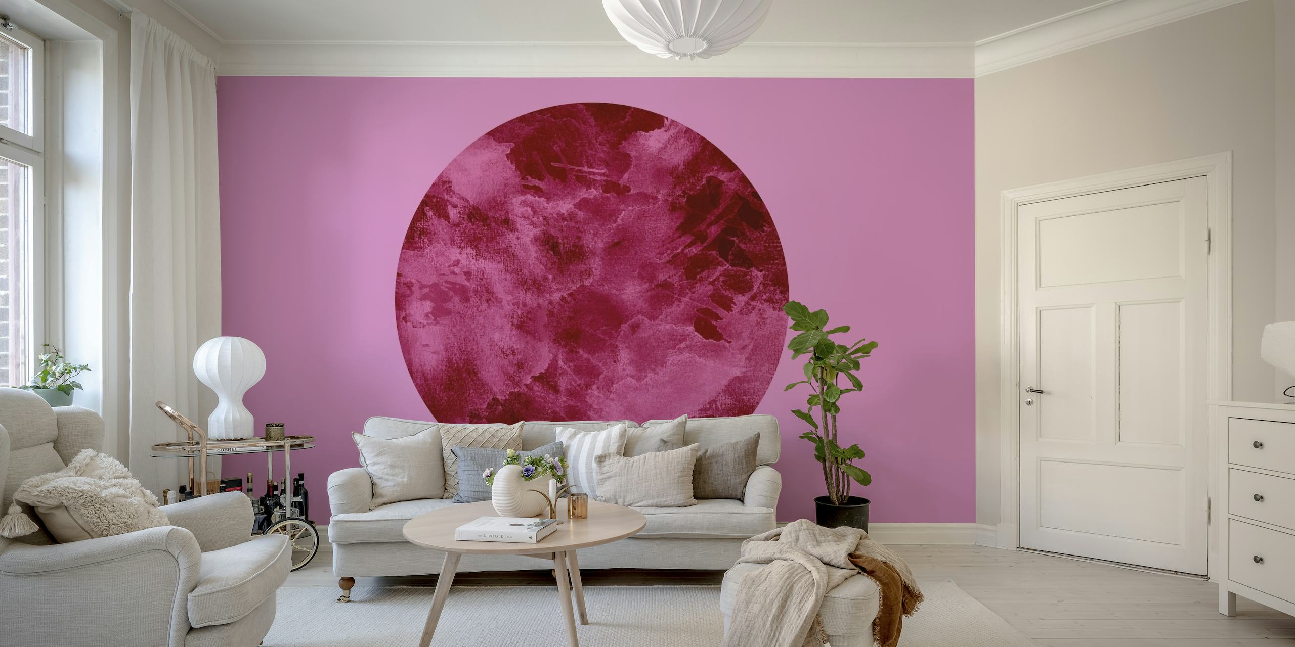 Magenta Planet wallpaper