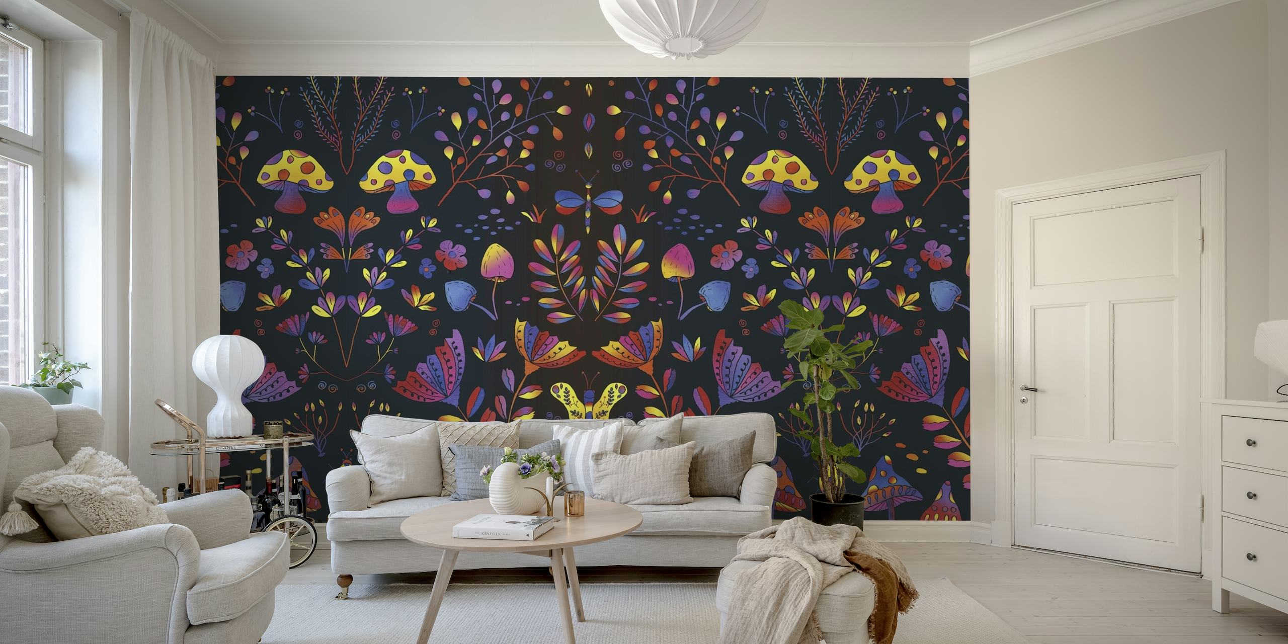 Whimsical Garden wallpaper