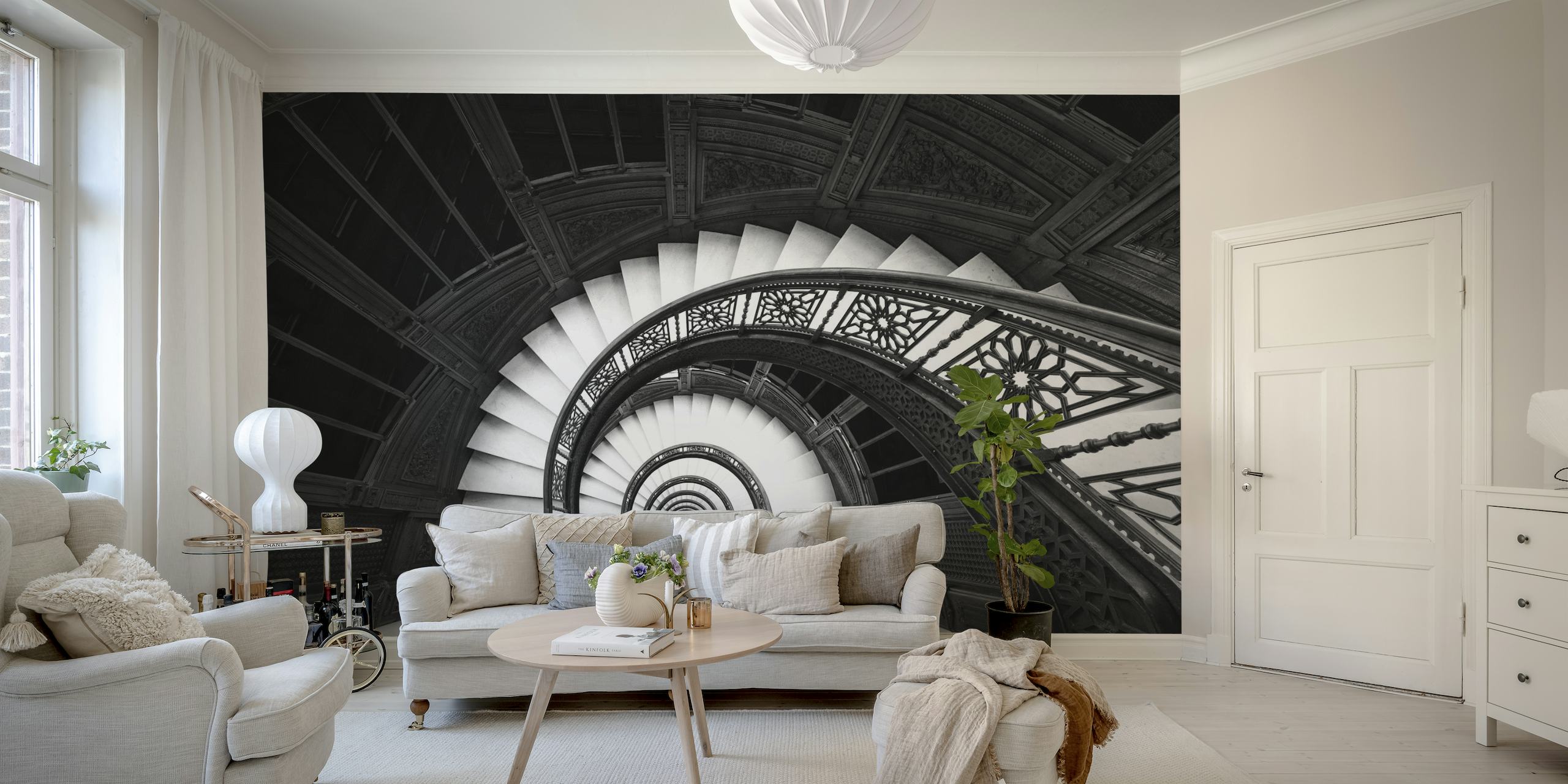Staircase wallpaper
