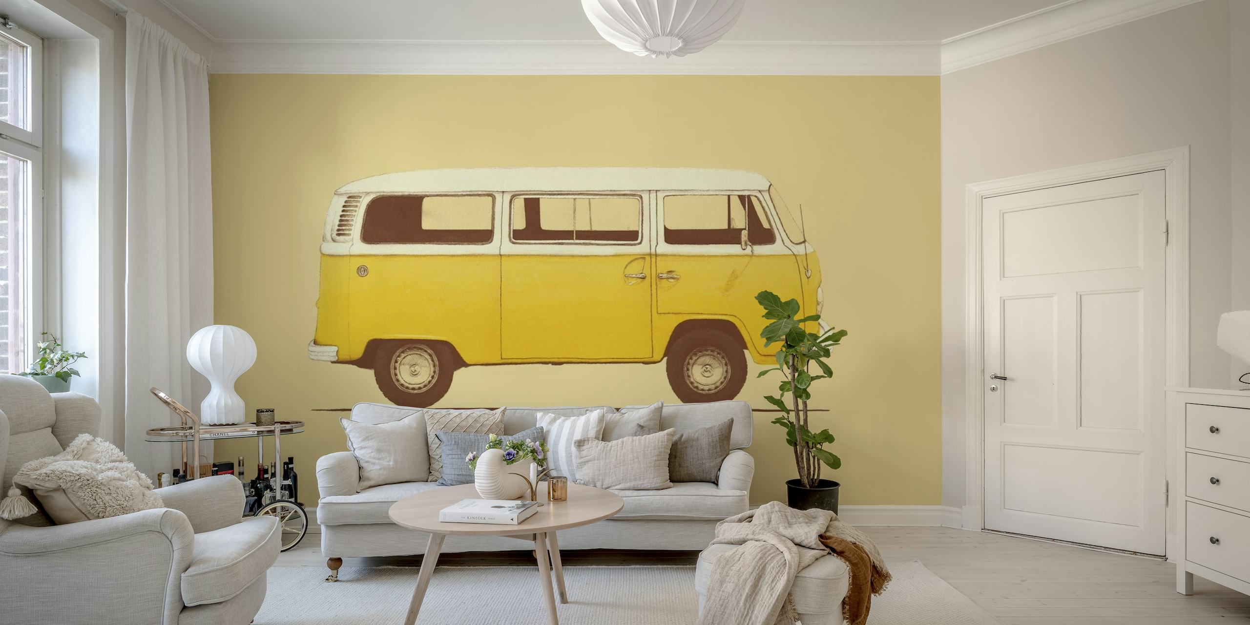 Yellow Van wallpaper