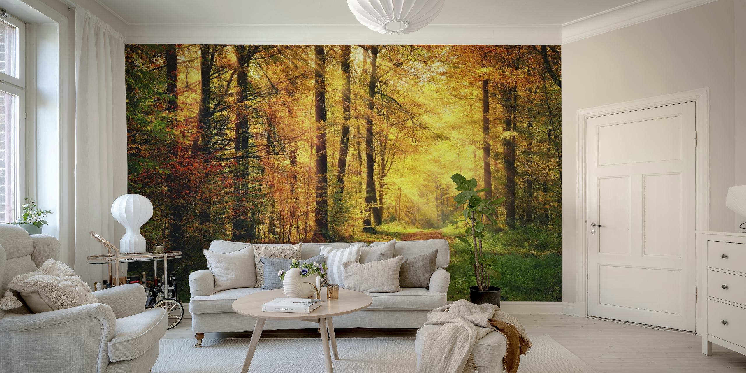 Autumn forest 2 wallpaper