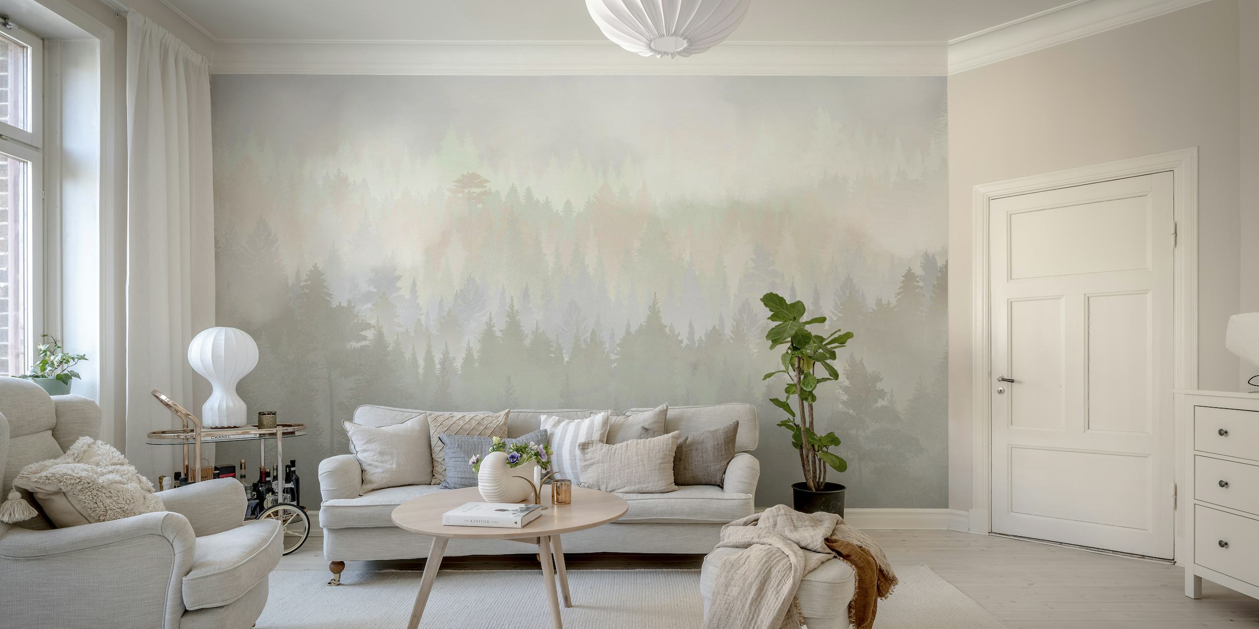 Forest Scan wallpaper