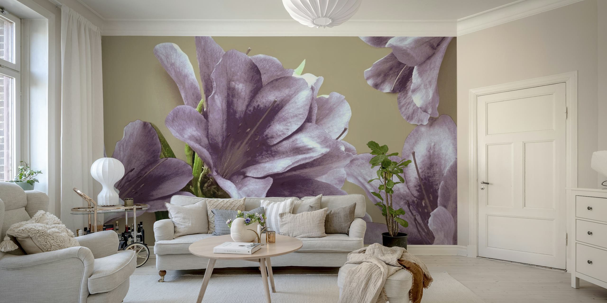 Lily Flowers Soft Dream wallpaper