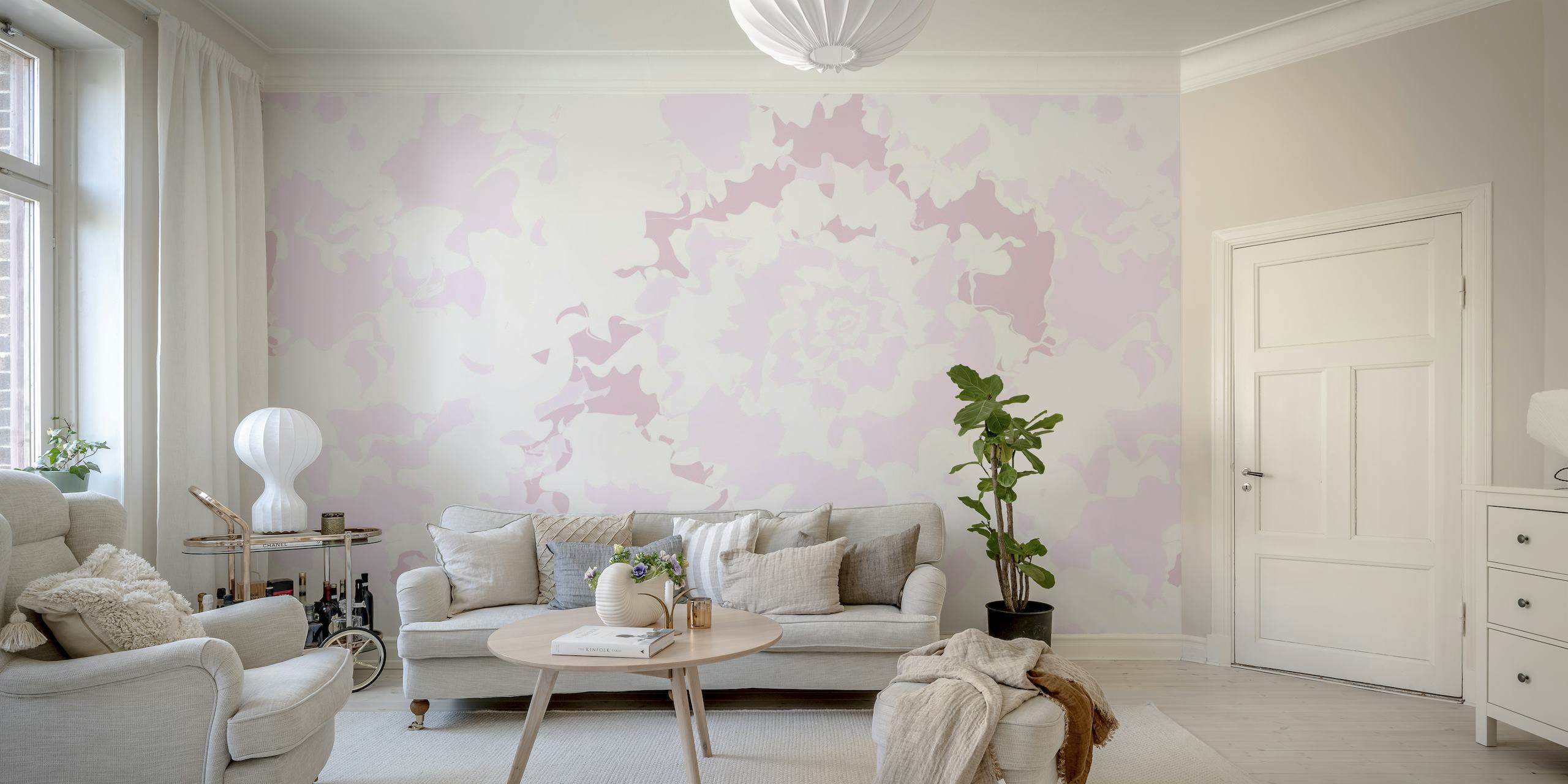 Pink Spring Marble wallpaper