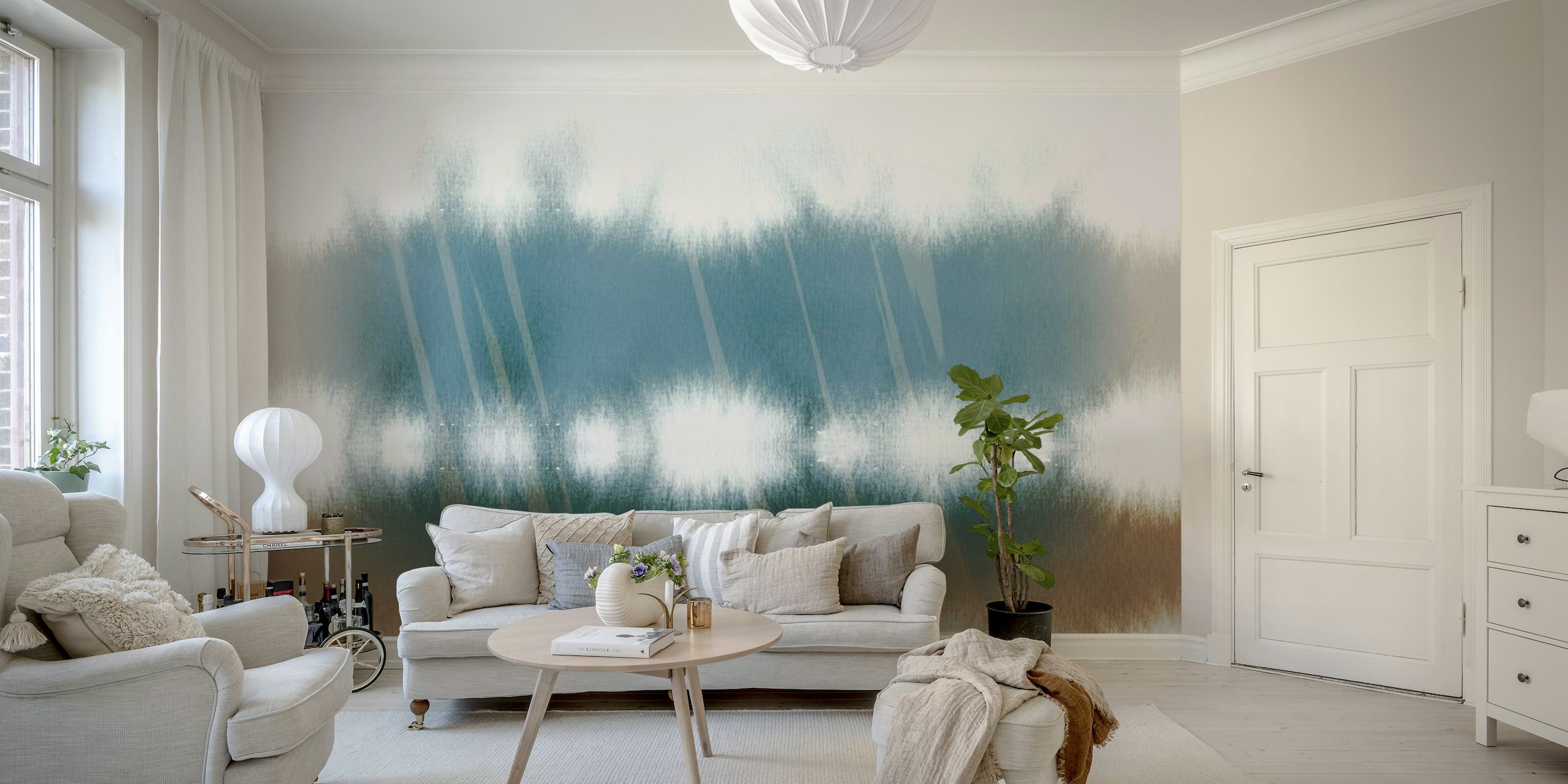 Watercolor Horizon wallpaper