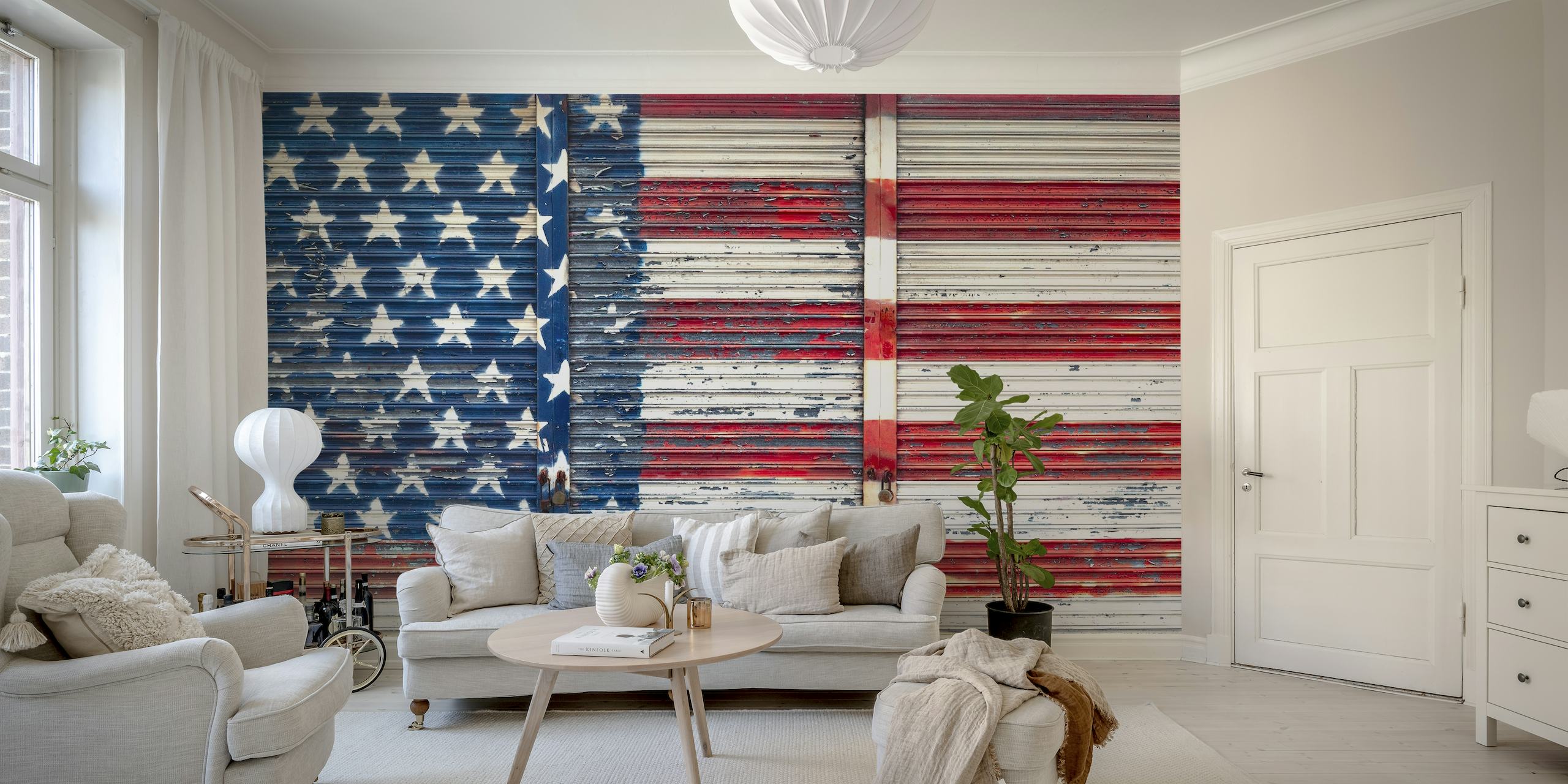 Stars and Stripes behang