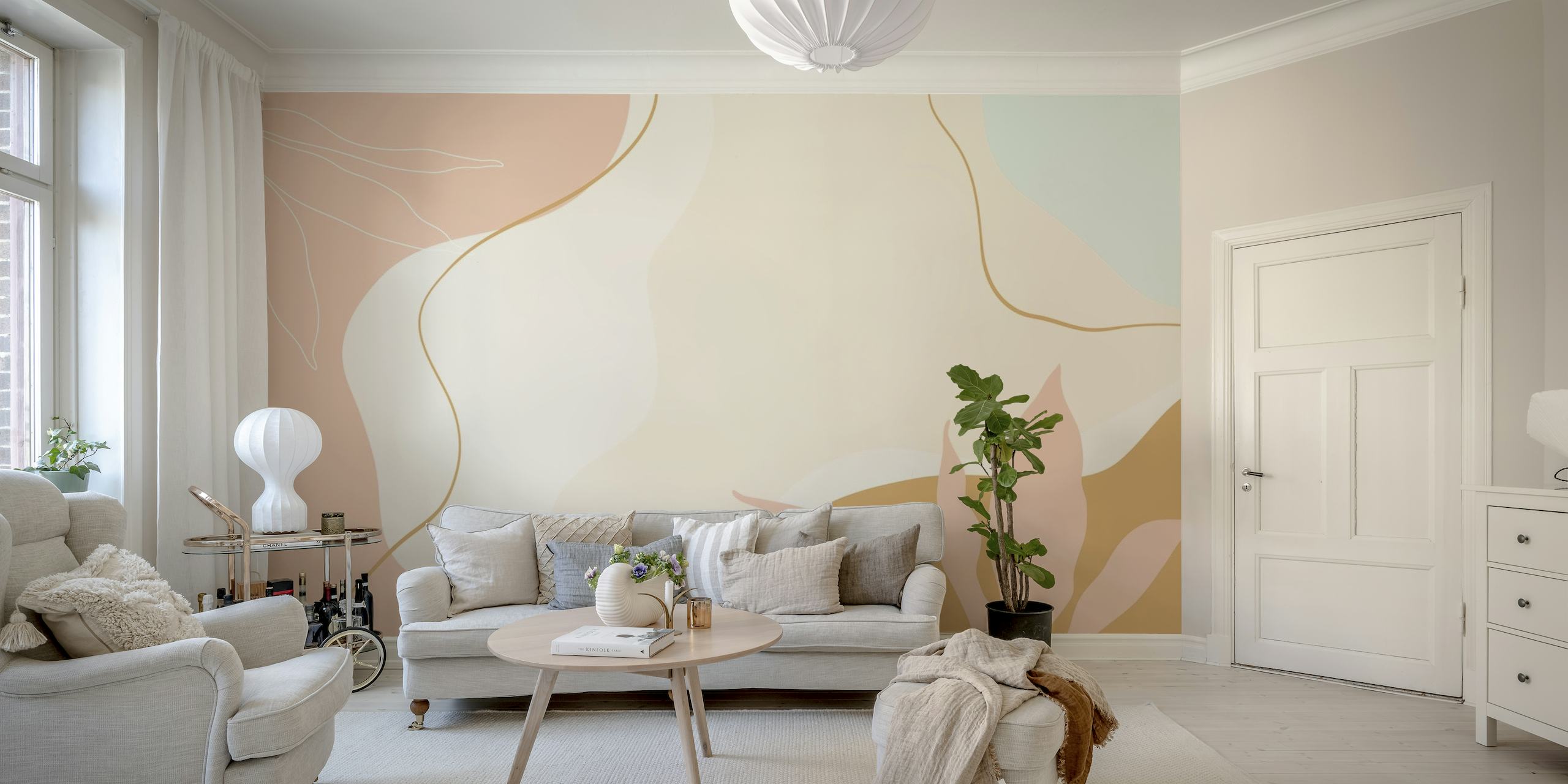 Earth organic shapes  wallpaper