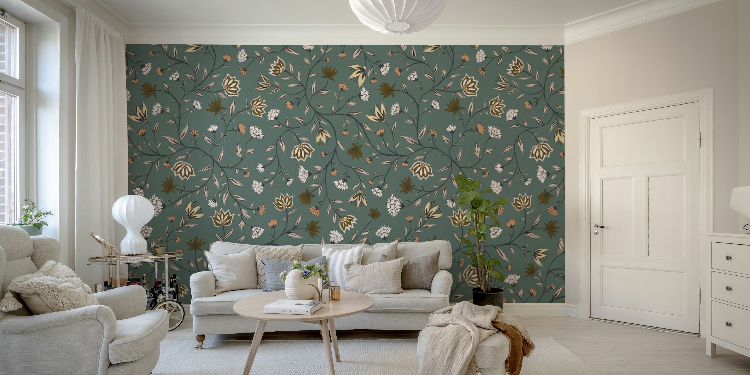 Innessa Floral Ivy wallpaper