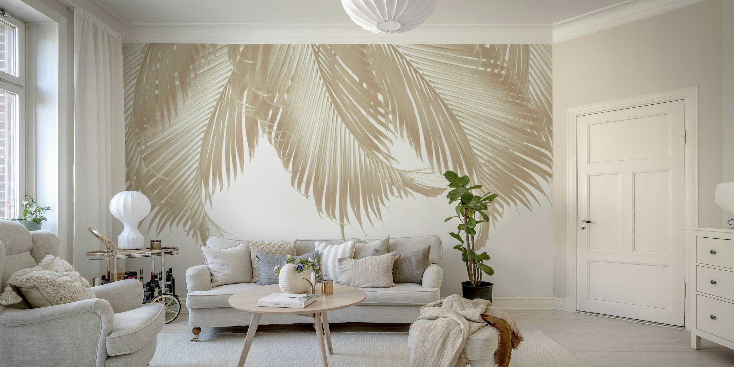 Palm Leaves Finesse 4 papel de parede