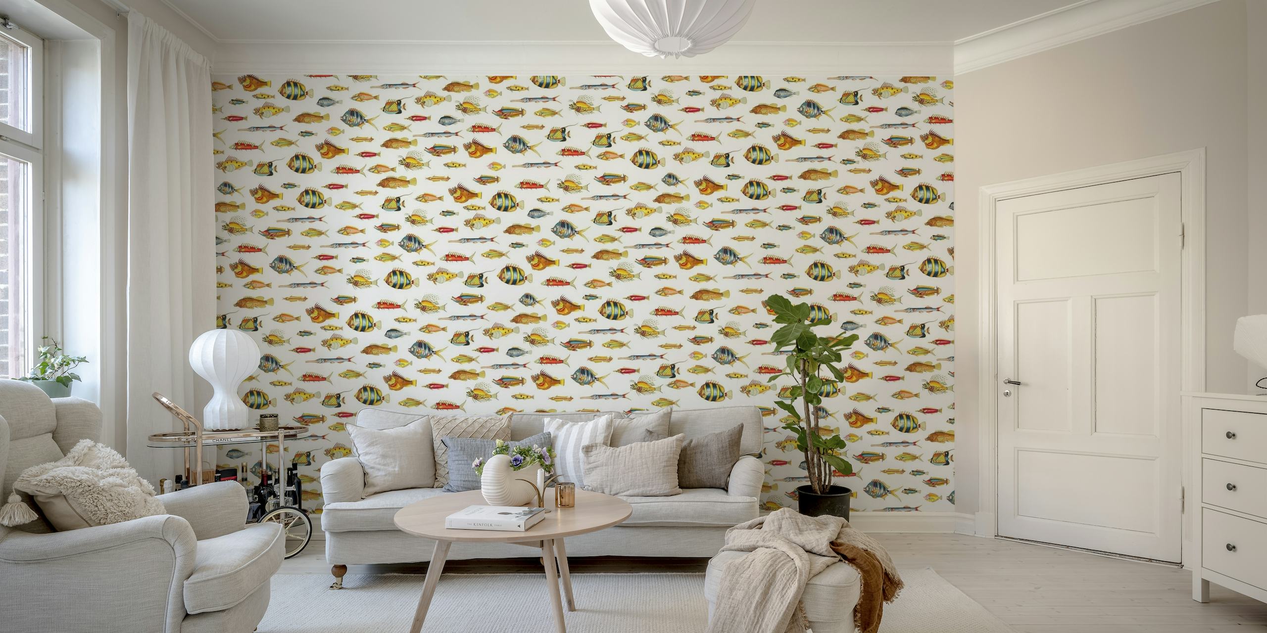 Colourful fish wallpaper