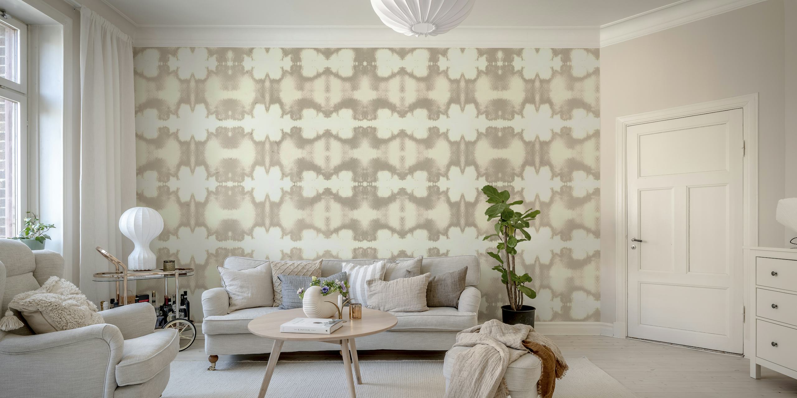 Neutral and Natural Dye wallpaper