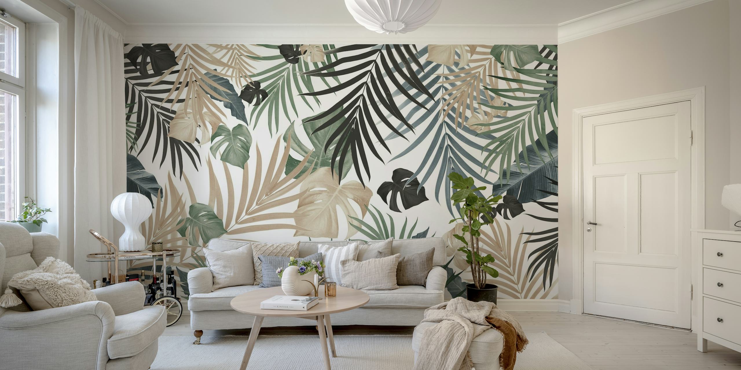 Tropical Jungle Leaves 13 - Landscape papel pintado