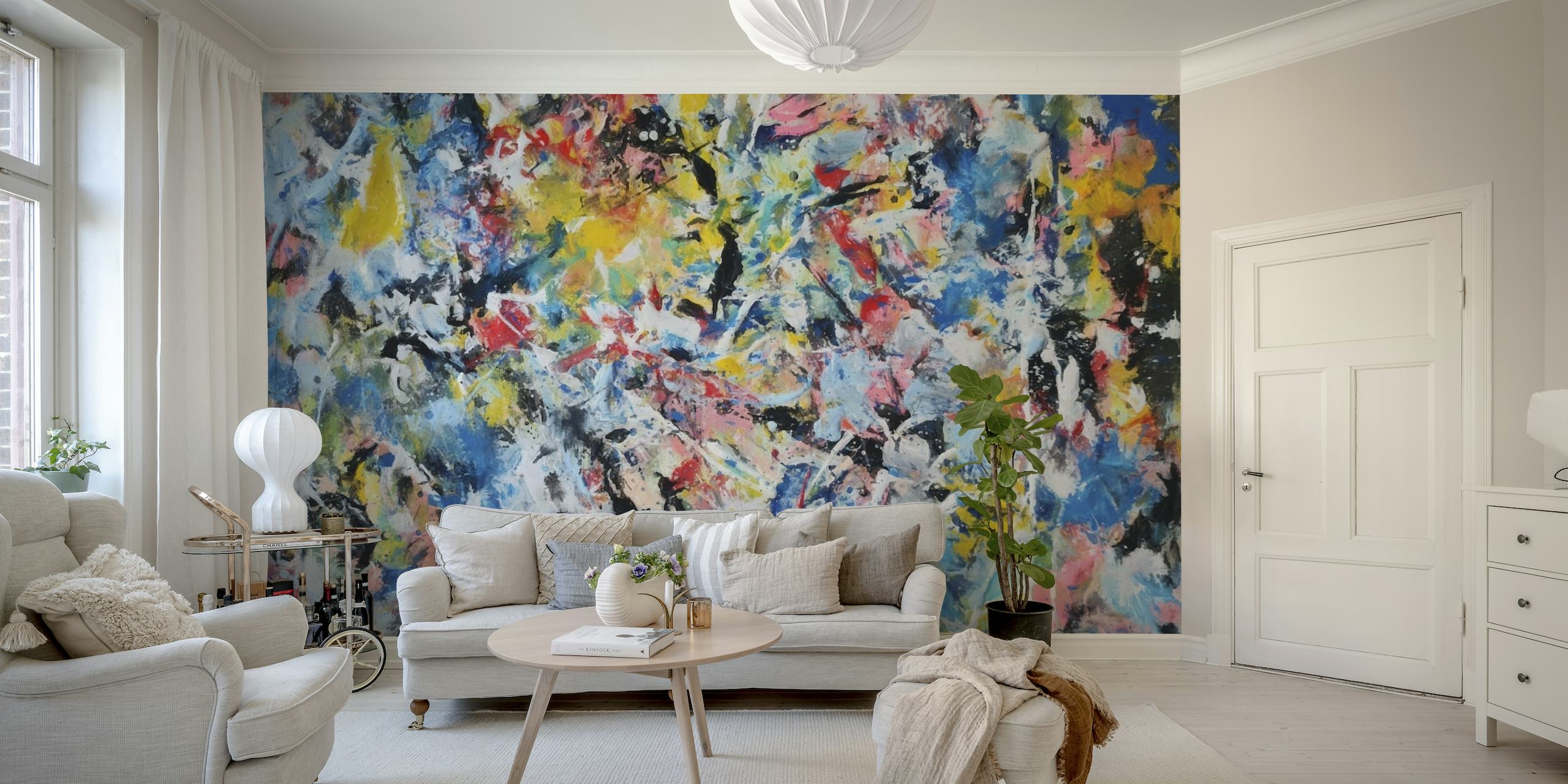 Pollock Wink 48 wallpaper